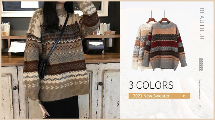 Great Women Autumn Winter Knit Sweater and Cardigans - Open Stitch Loose Knit Cardigans Pink Jumpers Winter Sweater Coat Femme (TP4)(TB8C)(1U23) - Deals DejaVu