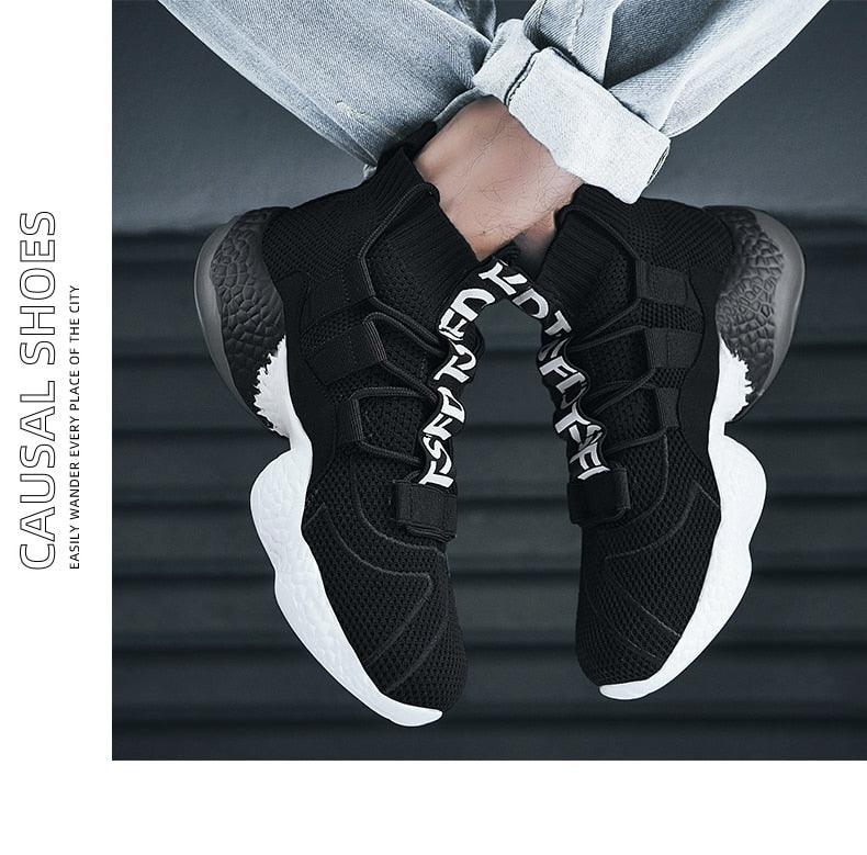 Great Men Sneaker - Soft Casual Shoes - Sock Shoes Fashion plus size 45 46 47 48 Tenis Masculino Adulto High Top Man Flat Shoes (MSC3)(MSC7)(MSA1)(MCM)(MSA2)(1U12) - Deals DejaVu
