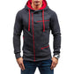 Fashion Brand Men's Hoodies - Spring Autumn Male Casual Hoodies Sweatshirts -Men's Zipper Solid Color Hoodies (TM5)(CC1)(1U100)