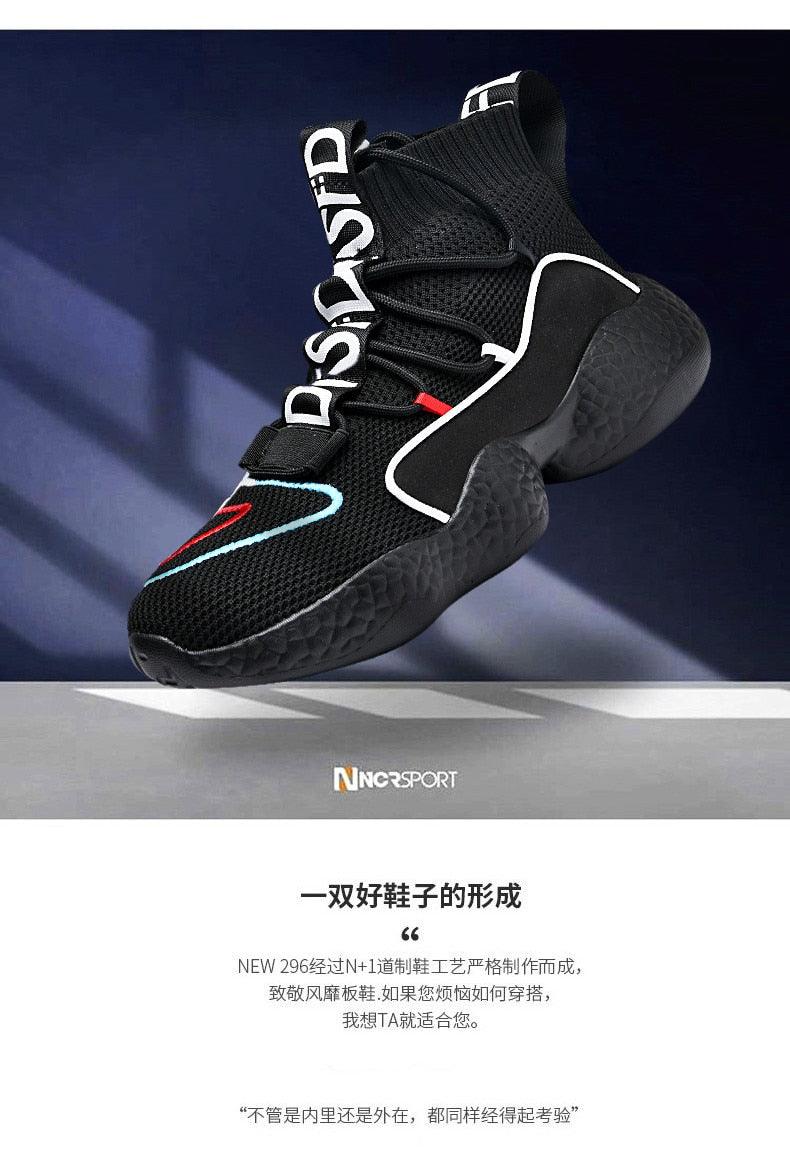 Great Men Sneaker - Soft Casual Shoes - Sock Shoes Fashion plus size 45 46 47 48 Tenis Masculino Adulto High Top Man Flat Shoes (MSC3)(MSC7)(MSA1)(MCM)(MSA2)(1U12) - Deals DejaVu