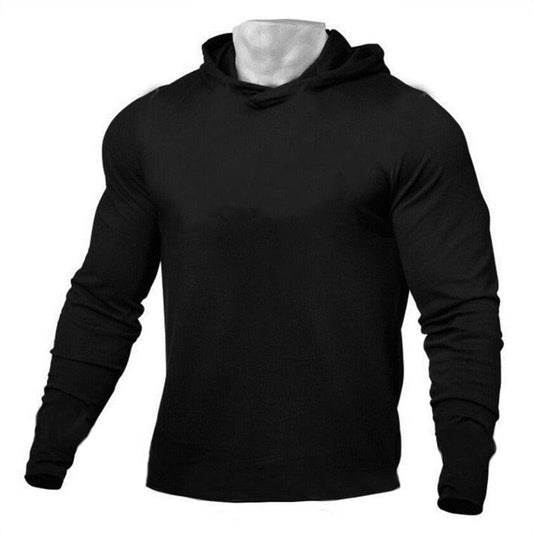 Brand Autumn Fitness Clothing -Mens Hooded T Shirt Streetwear -Bodybuilding Long Sleeve Tshirt (TM5)(CC1)(1U100)(TM7)(1U101)(1U100)