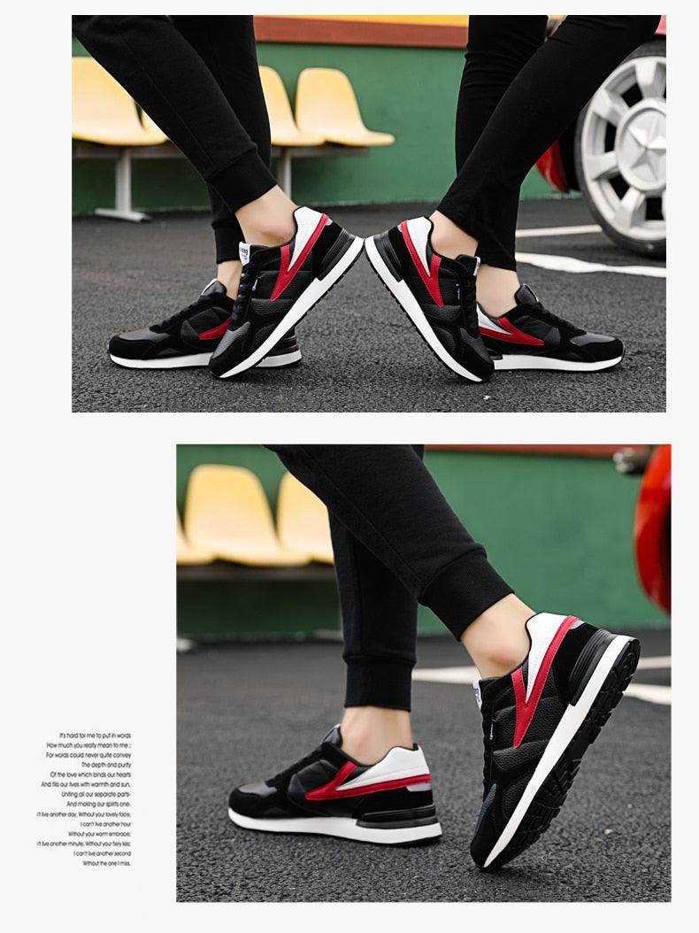 Hot New Casual Gym Shoes - Men Autumn Fashion Lace-up Couple Sneaker Soft Anti-skid - Breathable Zapatos De Mujer High Quality (MSC3)(MSC7)(MSA1)(MCM)(MSA2)(1U12) - Deals DejaVu