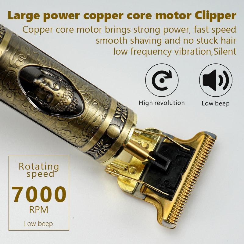 Trending USB Electric Hair Clippers Rechargeable Shaver Beard Trimmer Professional Men Hair Cutting Machine Beard Barber Hair Cut (BD6)(1U45)(F45)