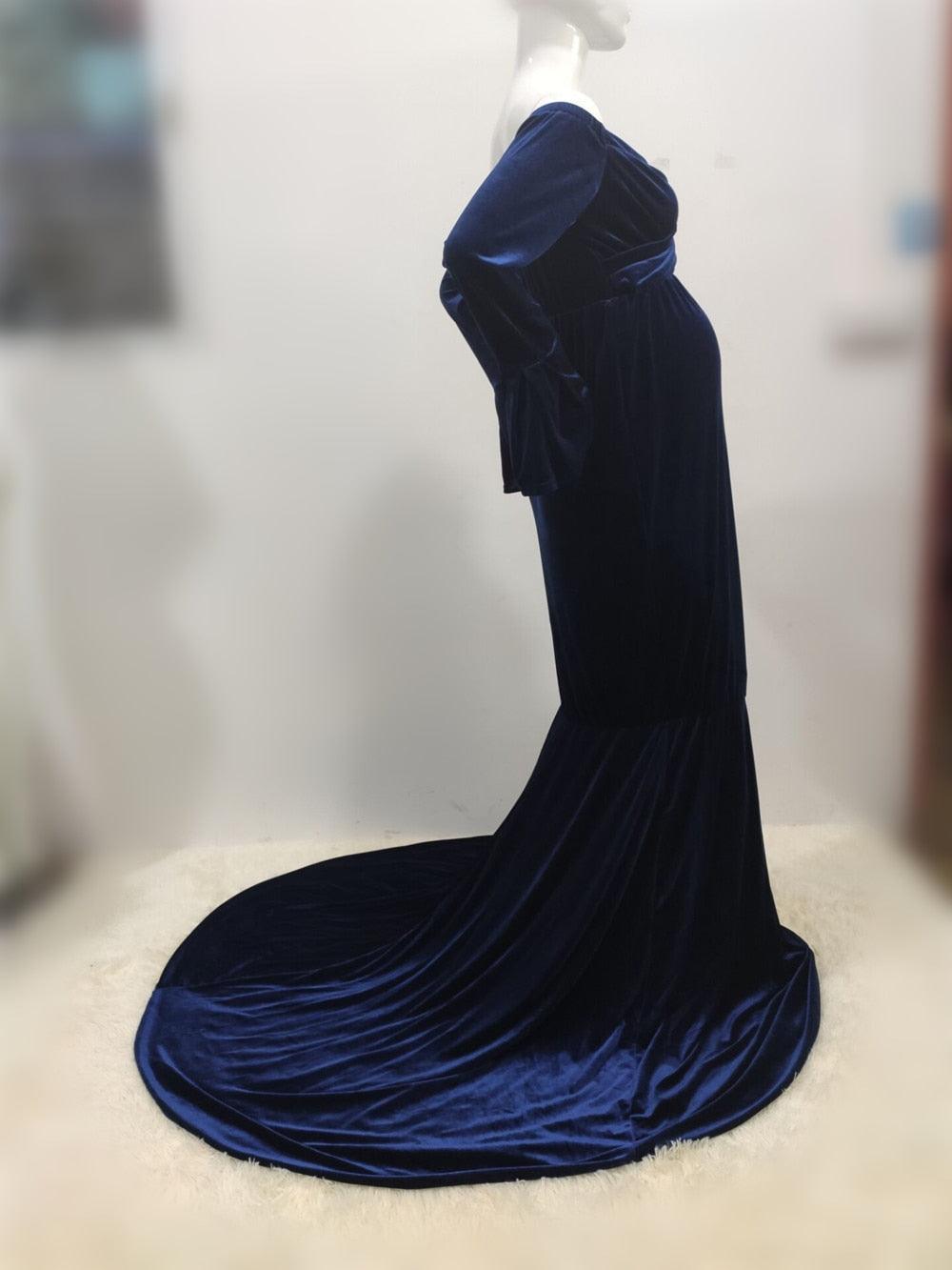 Trending Shoulderless Maternity Dresses For Photo Shoot -Sexy Long Pregnancy Dress - Maxi Gown Photography(1U5)(Z6)(Z8)(1Z1)(2Z1)(3Z1)(4Z1)(7Z1)