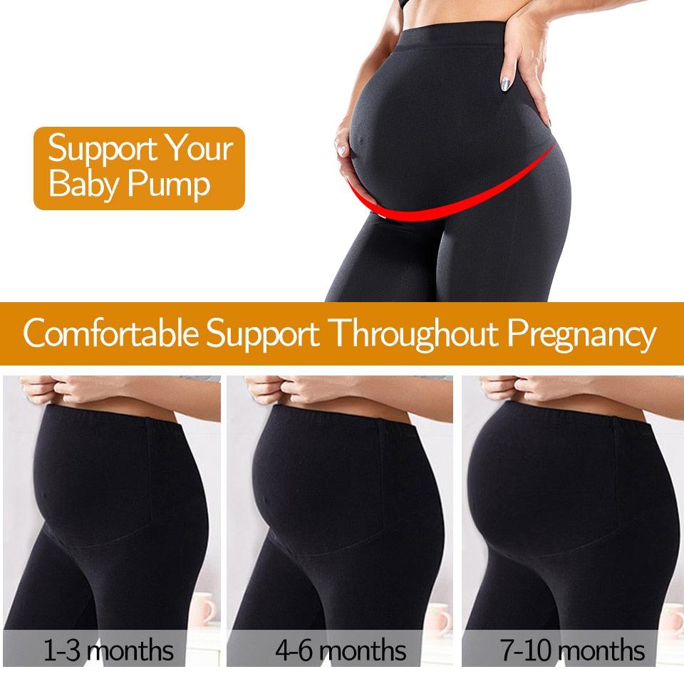Nice Maternity Leggings - High Waist Belly Support - Leggings for Pregnant Women - Pregnancy Skinny Pants Body Shaping Postpartum Trousers (D6)(2Z7)(F6)(1U4)(7Z2) - Deals DejaVu