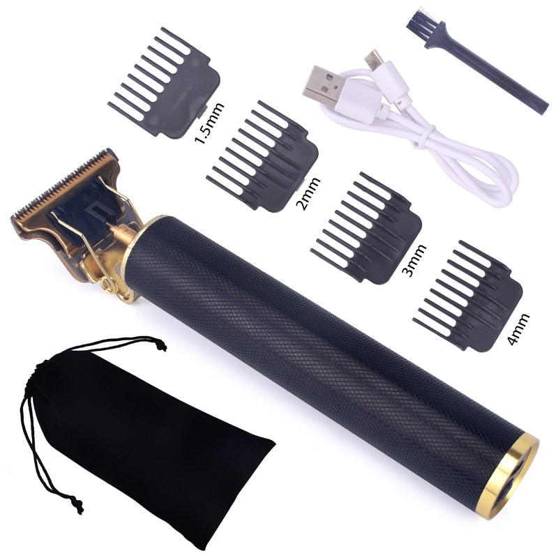 Great T9 Hair Clipper Professional Electric Hair Trimmer 0mm - Baldheaded Cutter - Beard Shaving Hair Cutting Machine (BD6)(1U45)(F45)
