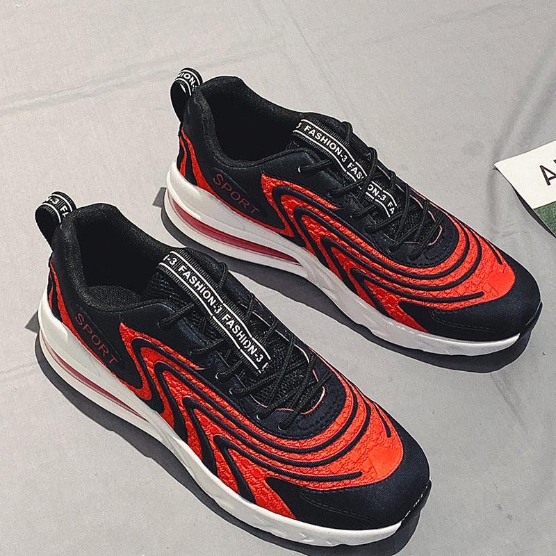 Cool New Men Chunky Sneakers Lace-up Flat Casual Shoes with Platform - Stylish Mixed Color Breathable Adult Male Tenis Footwear (MSC3)(MSC7)(MSA1)(MCM)(MSA2)(1U12) - Deals DejaVu