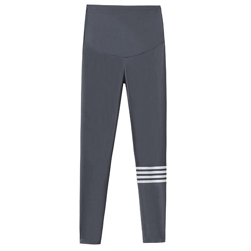 Epic Autumn Fashion Maternity Skinny Legging - Sports Casual Fit Yoga Belly Pants Clothes for Pregnant Women Chic Pregnancy (2Z7)(7Z2)(1U4)