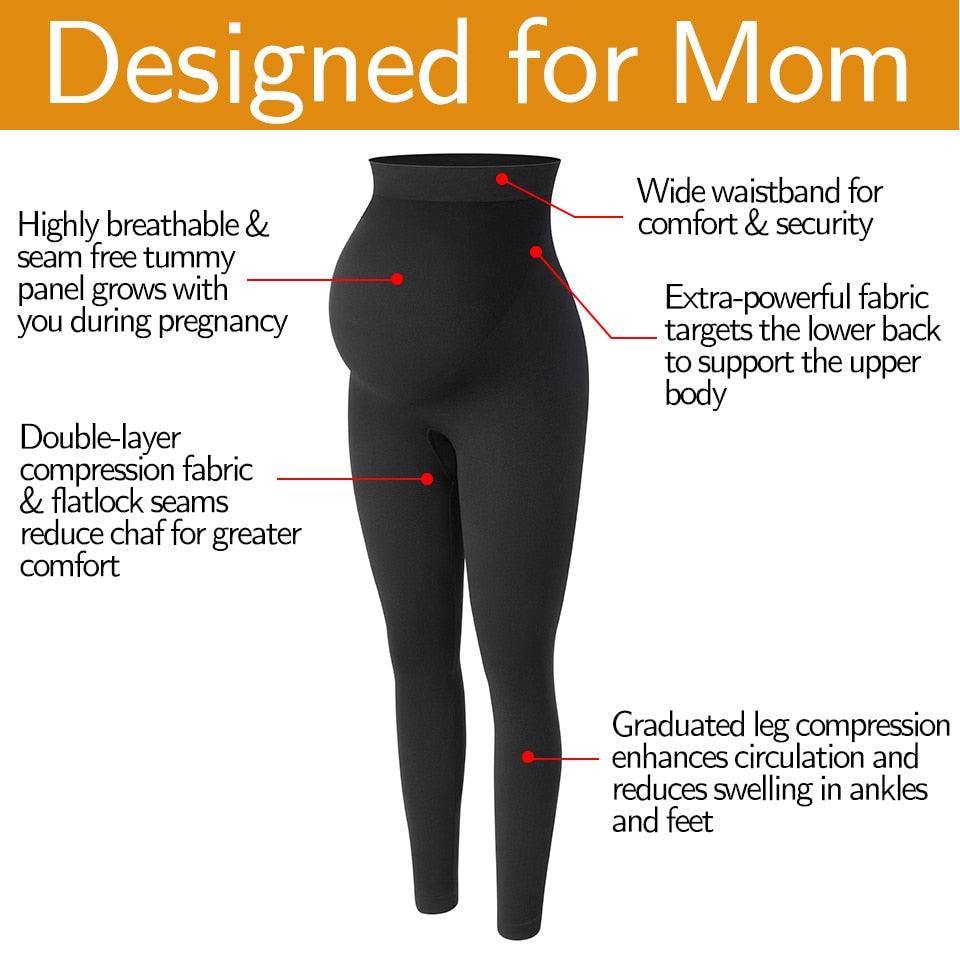 Nice Maternity Leggings - High Waist Belly Support - Leggings for Pregnant Women - Pregnancy Skinny Pants Body Shaping Postpartum Trousers (D6)(2Z7)(F6)(1U4)(7Z2) - Deals DejaVu