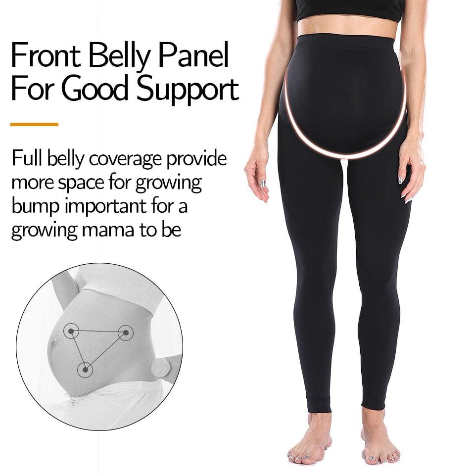 Nice Maternity Leggings - High Waist Belly Support - Leggings for Pregnant Women - Pregnancy Skinny Pants Body Shaping Postpartum Trousers (D6)(2Z7)(F6)(1U4)(7Z2) - Deals DejaVu