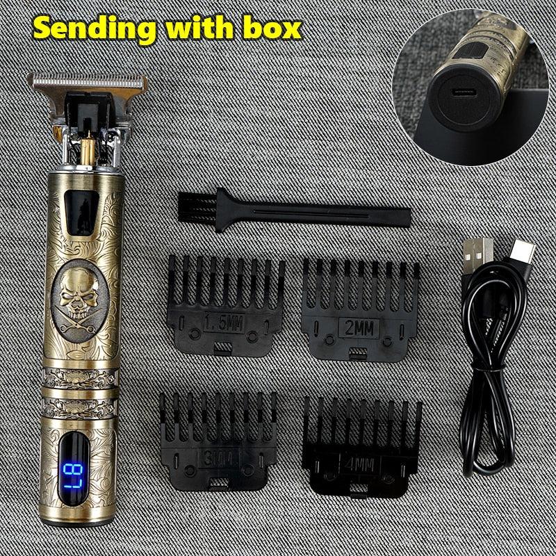 Trending USB Electric Hair Clippers Rechargeable Shaver Beard Trimmer Professional Men Hair Cutting Machine Beard Barber Hair Cut (BD6)(1U45)(F45)