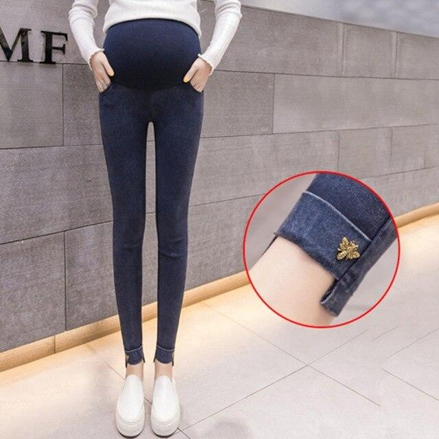 Great Denim Jeans Maternity Pants For Pregnant Women - Clothes Nursing Pregnancy Leggings Trousers (2Z7)(7Z2)(1U4) (Z2)