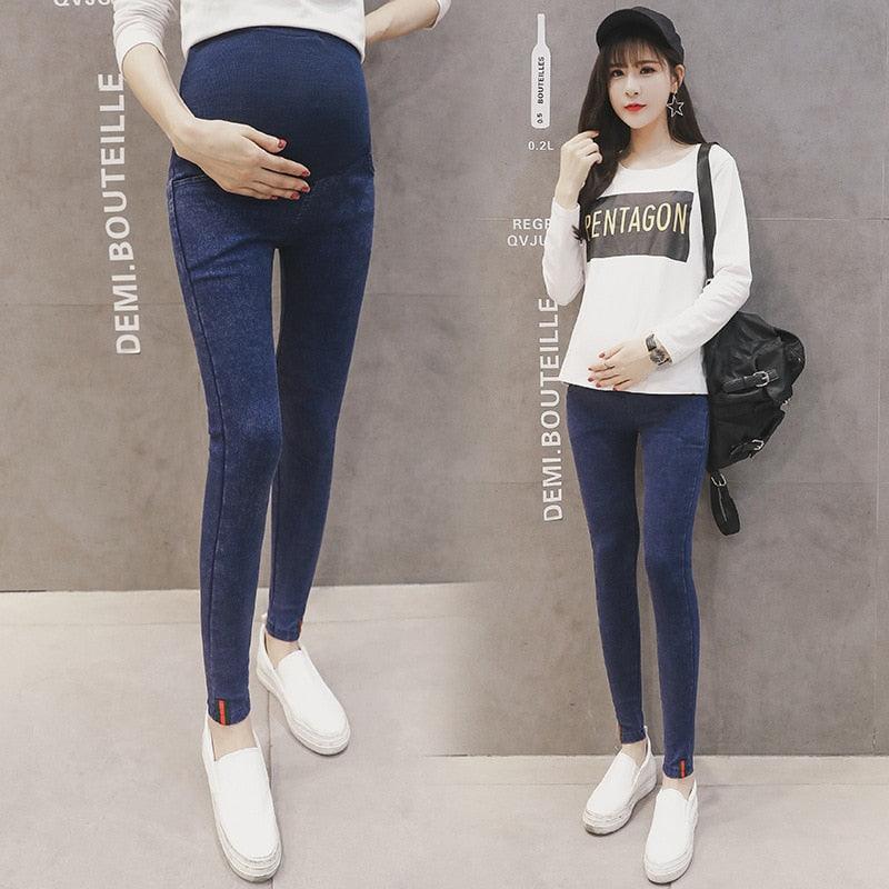 Great Denim Jeans Maternity Pants For Pregnant Women - Clothes Nursing Pregnancy Leggings Trousers (2Z7)(7Z2)(1U4) (Z2)