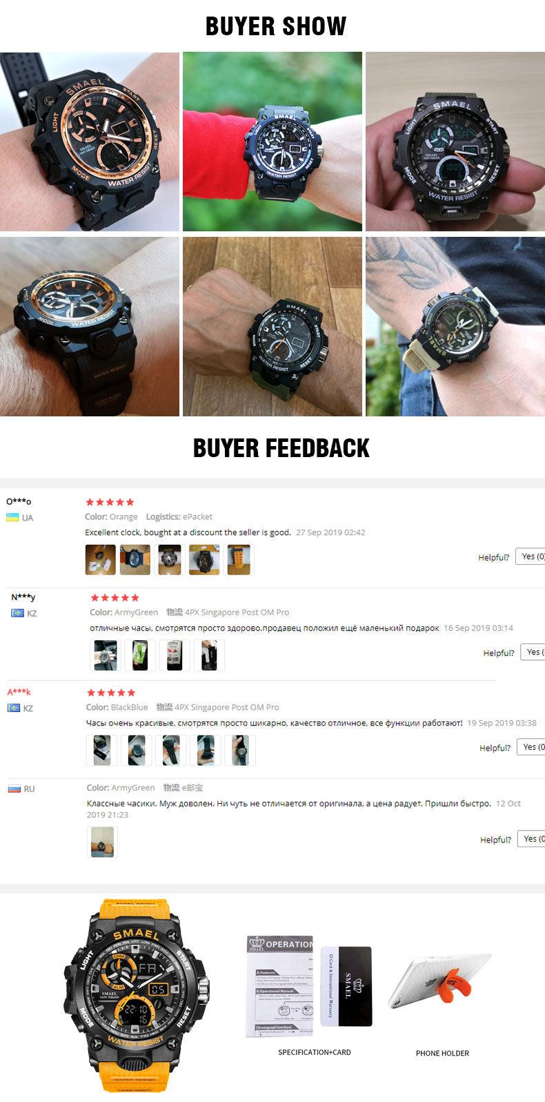 Amazing Sport Watch Men Brand - Toy Mens Watches Military Army Waterproof Wristwatches 8011 Fashion Men Watches Sport (MA9)(RW)(1U84)