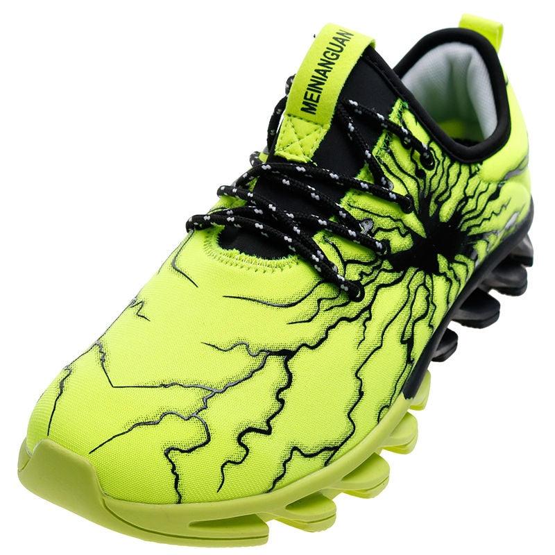 Trending Blades Soles Lightning Glue Surface Men Unisex Casual Shoes 36-45 with 6 Colors Elasticity Control Non-slip Unisex Sneakers (MSC3)(MSC7)(MSA1)(MCM)(MSA2)(1U12) - Deals DejaVu