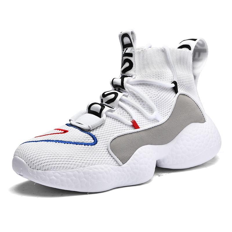 Great Men Sneaker - Soft Casual Shoes - Sock Shoes Fashion plus size 45 46 47 48 Tenis Masculino Adulto High Top Man Flat Shoes (MSC3)(MSC7)(MSA1)(MCM)(MSA2)(1U12) - Deals DejaVu