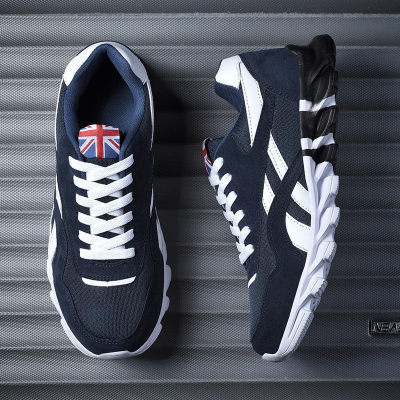 Spring Autumn Sneakers for Men - Plus Size 46 Running Shoes - Air Mesh Outdoor Sports Shoes Breathable Shoes Man White Black Blue (MSC3)(MSC7)(MSA1)(MCM)(MSA2)(1U12) - Deals DejaVu
