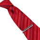 Classic Business Tie Clip - On Shirt Men Silver Color Carbon Fiber Tie Clip (1U17)
