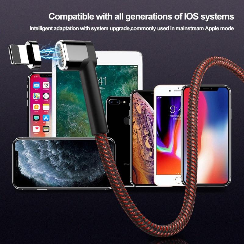 Magnetic USB C Cable for iPhone - Cable PD 20W Fast Charging USB C to Lighting Cable for iPhone 12 Pro Max USB Type C Cable (RS7)(F50)