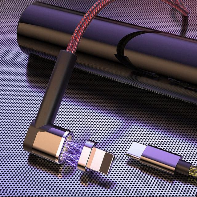 Magnetic USB C Cable for iPhone - Cable PD 20W Fast Charging USB C to Lighting Cable for iPhone 12 Pro Max USB Type C Cable (RS7)(F50)