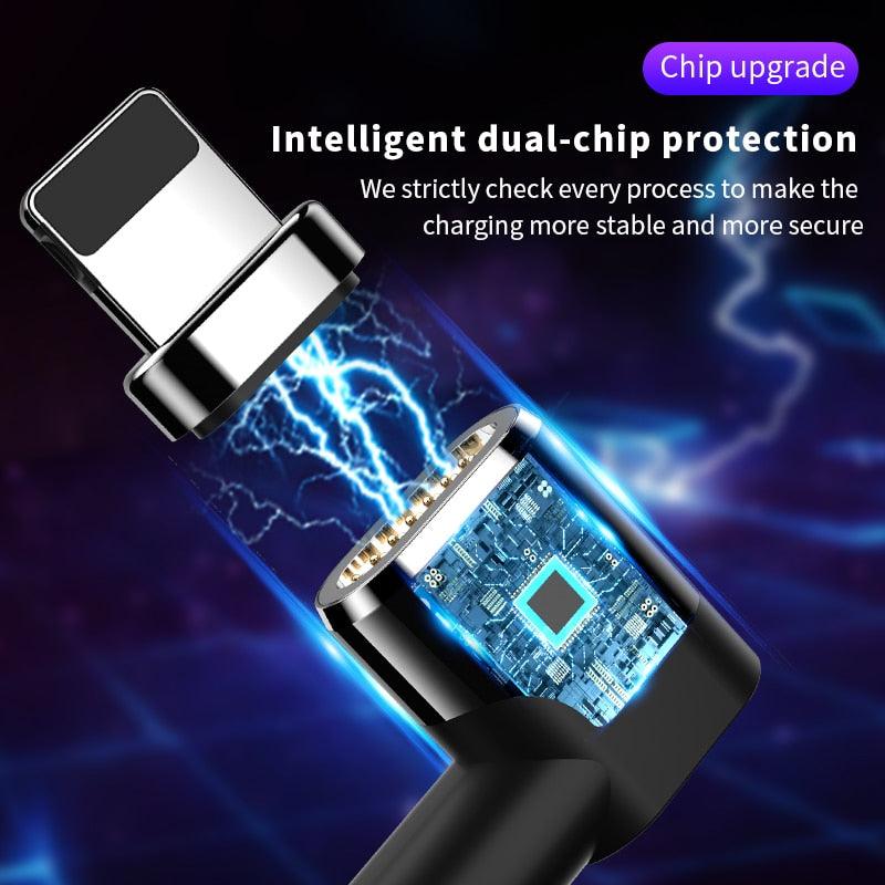 Magnetic USB C Cable for iPhone - Cable PD 20W Fast Charging USB C to Lighting Cable for iPhone 12 Pro Max USB Type C Cable (RS7)(F50)