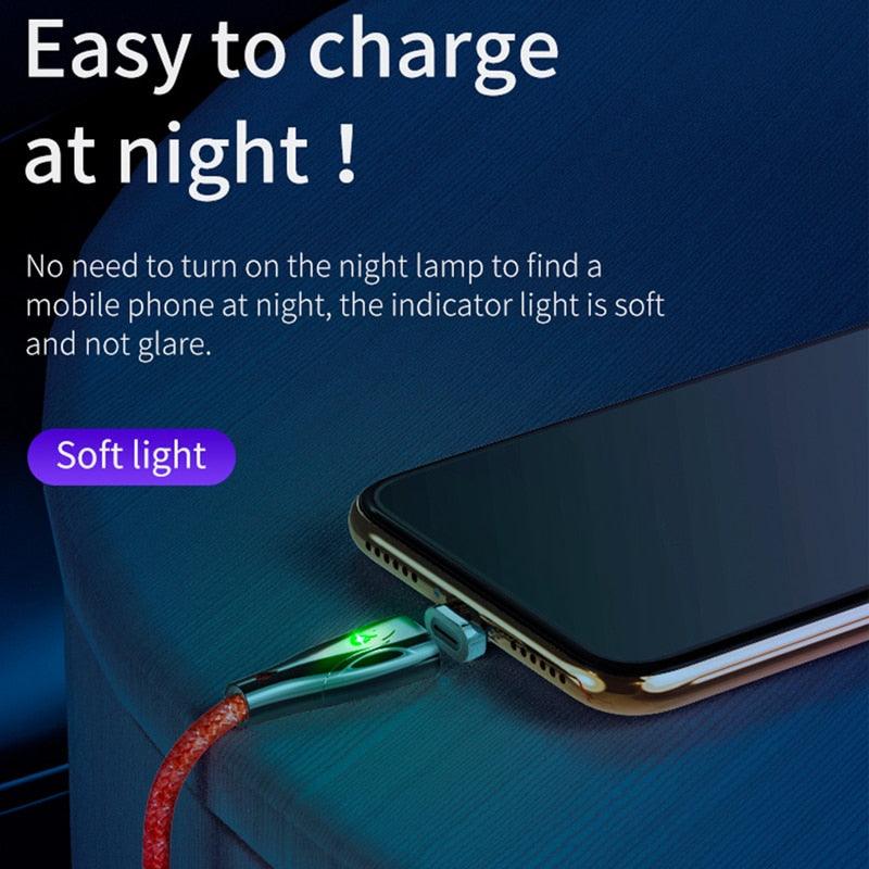 Magnetic usd Cable For iPhone 11 Pro XS Max X 7 6 Plus Phones Fast Charging Type C USB Cable Data Wire For Samsung Xiaomi (RS7)(F50)