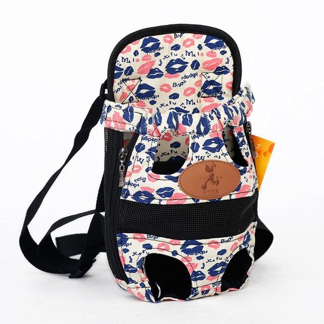 Great Carrier - Pet Dog Carrier Backpack - Outdoor Travel Products Breathable Shoulder Handle Bags (5LT1)