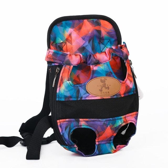 Great Carrier - Pet Dog Carrier Backpack - Outdoor Travel Products Breathable Shoulder Handle Bags (5LT1)
