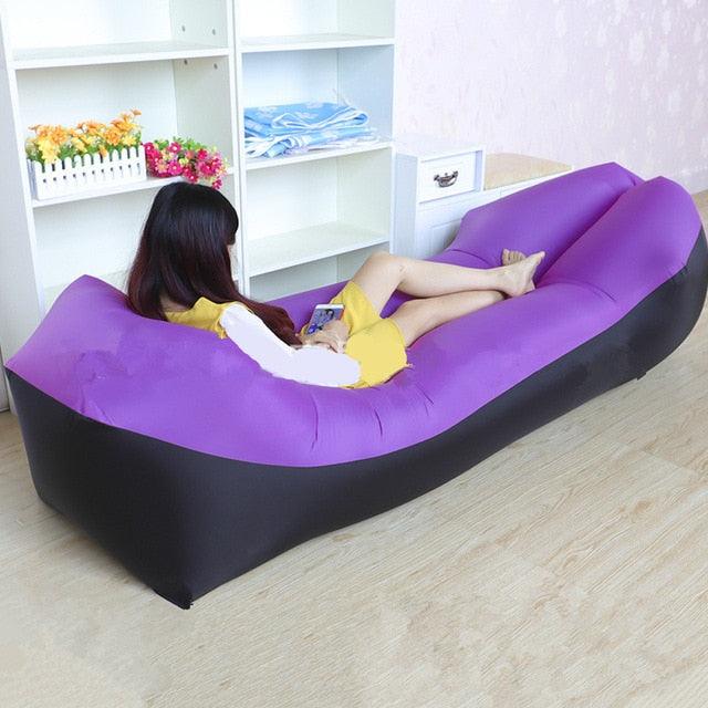 Trend Outdoor inflatable Air Sofa Bed - Air Bag Lazy Beach Sofa (D79)(2LT1)