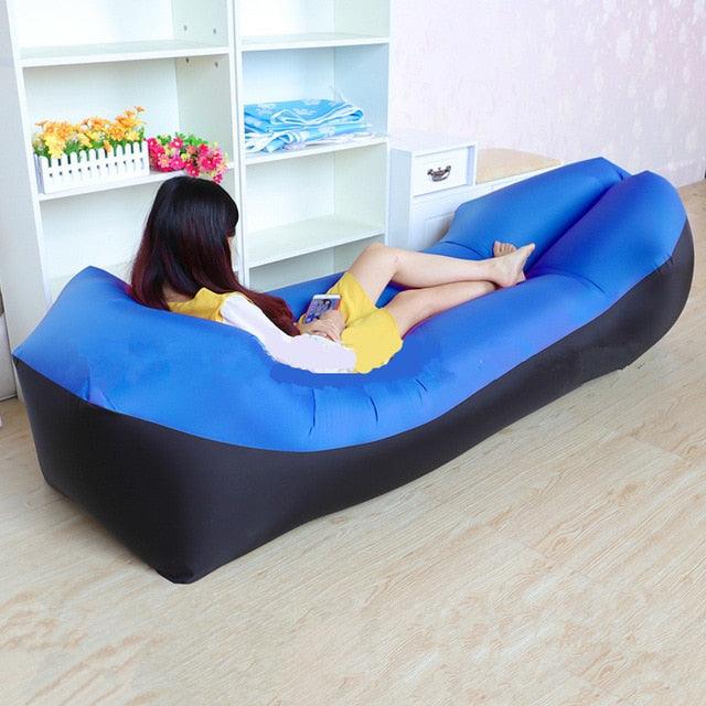 Trend Outdoor inflatable Air Sofa Bed - Air Bag Lazy Beach Sofa (D79)(2LT1)