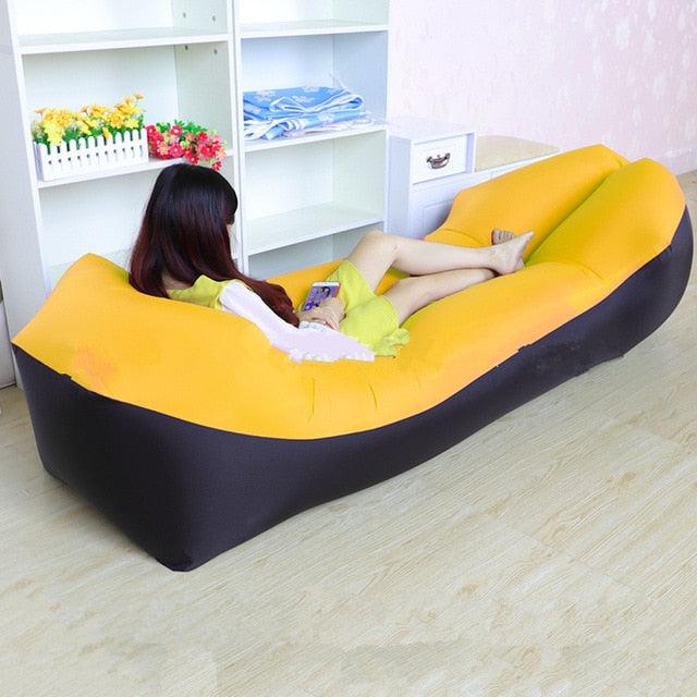 Trend Outdoor inflatable Air Sofa Bed - Air Bag Lazy Beach Sofa (D79)(2LT1)