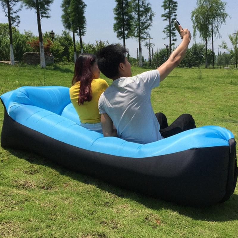 Trend Outdoor inflatable Air Sofa Bed - Air Bag Lazy Beach Sofa (D79)(2LT1)