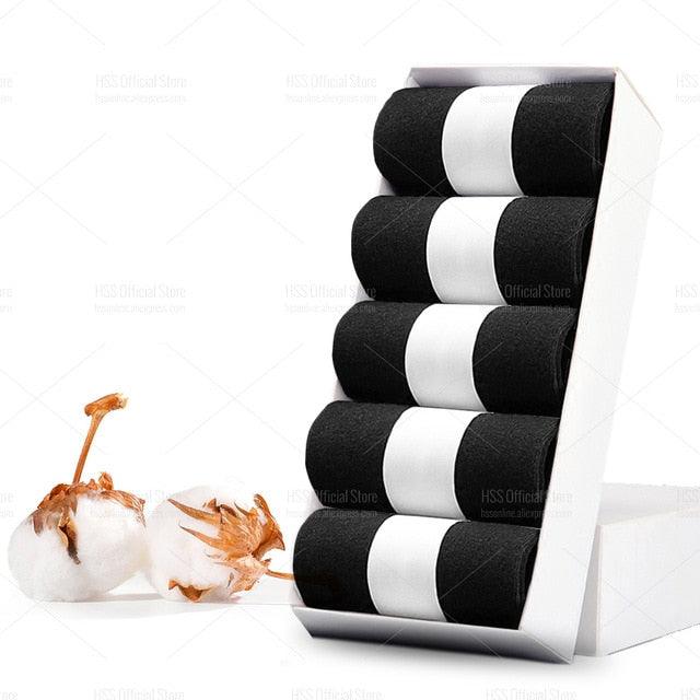 Men's Cotton Socks - Business Men's Socks - Soft Breathable Summer Winter Socks (D9)(TG8)(T6G)