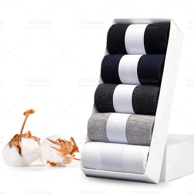 Men's Cotton Socks - Business Men's Socks - Soft Breathable Summer Winter Socks (D9)(TG8)(T6G)