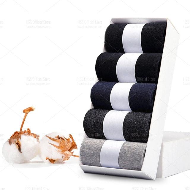 Men's Cotton Socks - Business Men's Socks - Soft Breathable Summer Winter Socks (D9)(TG8)(T6G)