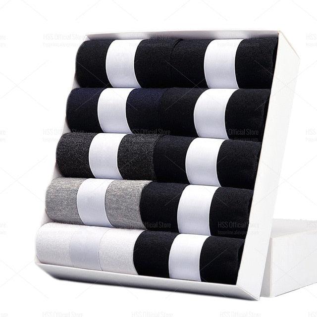 Men's Cotton Socks - Business Men's Socks - Soft Breathable Summer Winter Socks (D9)(TG8)(T6G)
