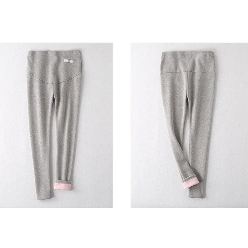 Nice Winter Velvet Pants For Pregnant Women - Maternity Leggings Warm Clothes Thickening Pregnancy Trousers (D6)(2Z7)(F6)(1U4)(7Z2) - Deals DejaVu