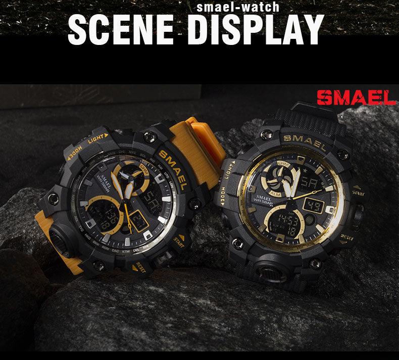 Great Army Watches Brand Digital Backlight - Relogio Masculino Watch Men Military LED Wristwatches (MA9)(RW)(1U84)