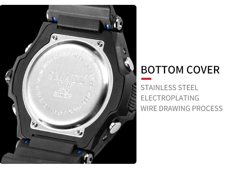 Men Watches - Sport Watch Waterproof 50M Wristwatch Relogio Masculino Militar 1805 Men's Clock (MA9)(RW)(1U84)