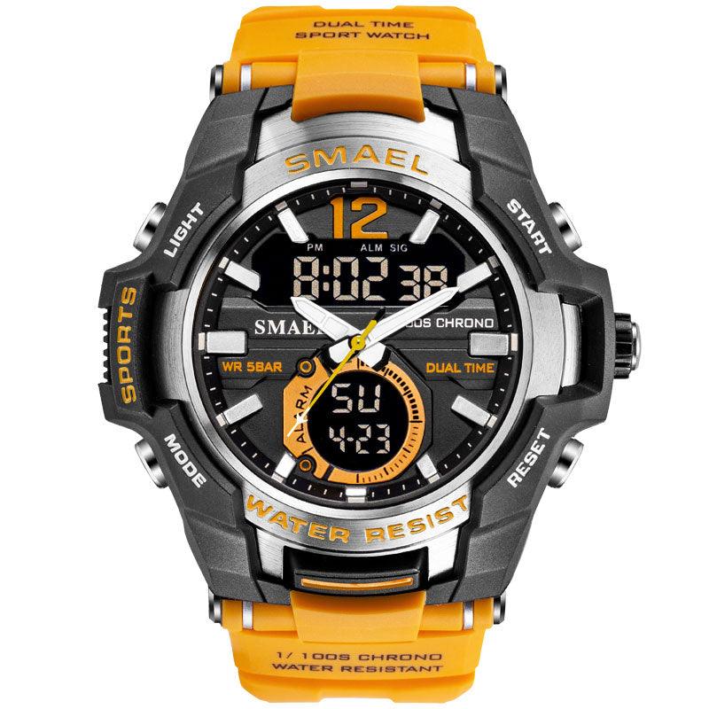 Men Watches - Sport Watch Waterproof 50M Wristwatch Relogio Masculino Militar 1805 Men's Clock (MA9)(RW)(1U84)