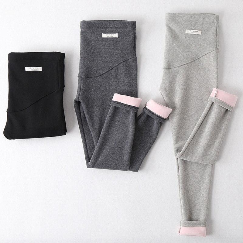 Nice Winter Velvet Pants For Pregnant Women - Maternity Leggings Warm Clothes Thickening Pregnancy Trousers (D6)(2Z7)(F6)(1U4)(7Z2) - Deals DejaVu