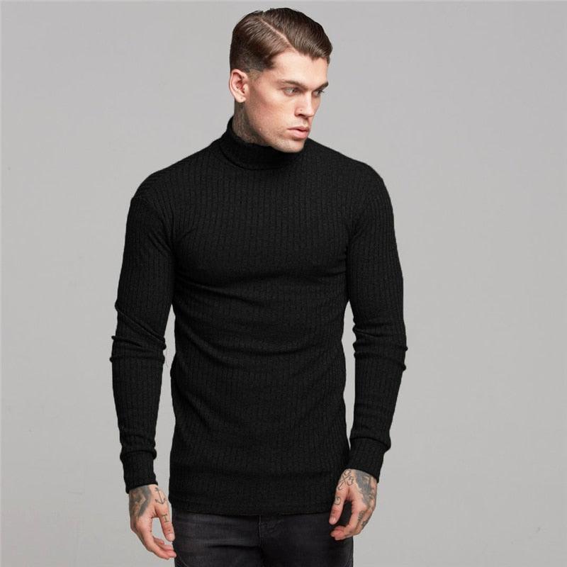 New Fashion Men's Hooded T-shirt - Slim Fit Sweaters Knittwear Mens Long Sleeve Pullovers (TM5)(CC1)(1U100)(TM7)(1U101)(1U100)