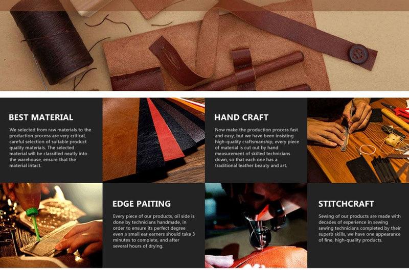 New Vintage Leather Men Bag - Genuine Leather Messenger Bag - Men Shoulder Bags Male Laptop Briefcase Bag Casual Men Handbag (3MA1)(LT4)(1U78) - Deals DejaVu