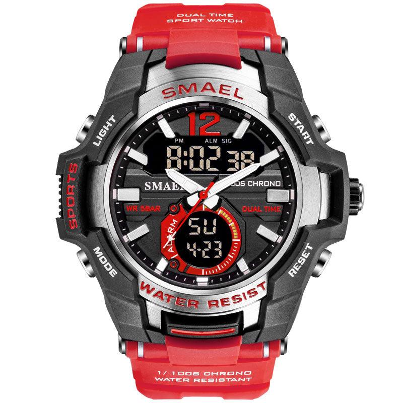 Men Watches - Sport Watch Waterproof 50M Wristwatch Relogio Masculino Militar 1805 Men's Clock (MA9)(RW)(1U84)