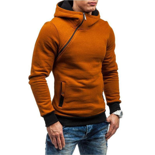 New Autumn Fashion Zipper Hoodie - Hooded Hot Sale Casual Slim Mens Sweatshirt -Comfortable Hoodies Streetwear Men (TM5)(CC1)(1U100)