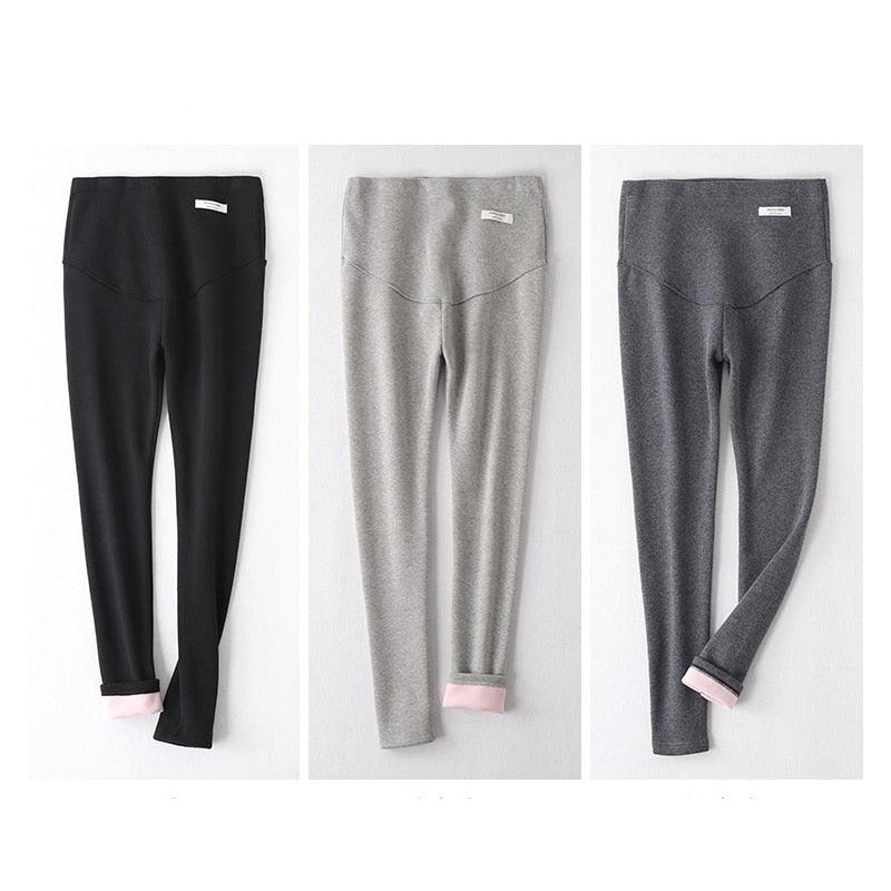 Nice Winter Velvet Pants For Pregnant Women - Maternity Leggings Warm Clothes Thickening Pregnancy Trousers (D6)(2Z7)(F6)(1U4)(7Z2) - Deals DejaVu