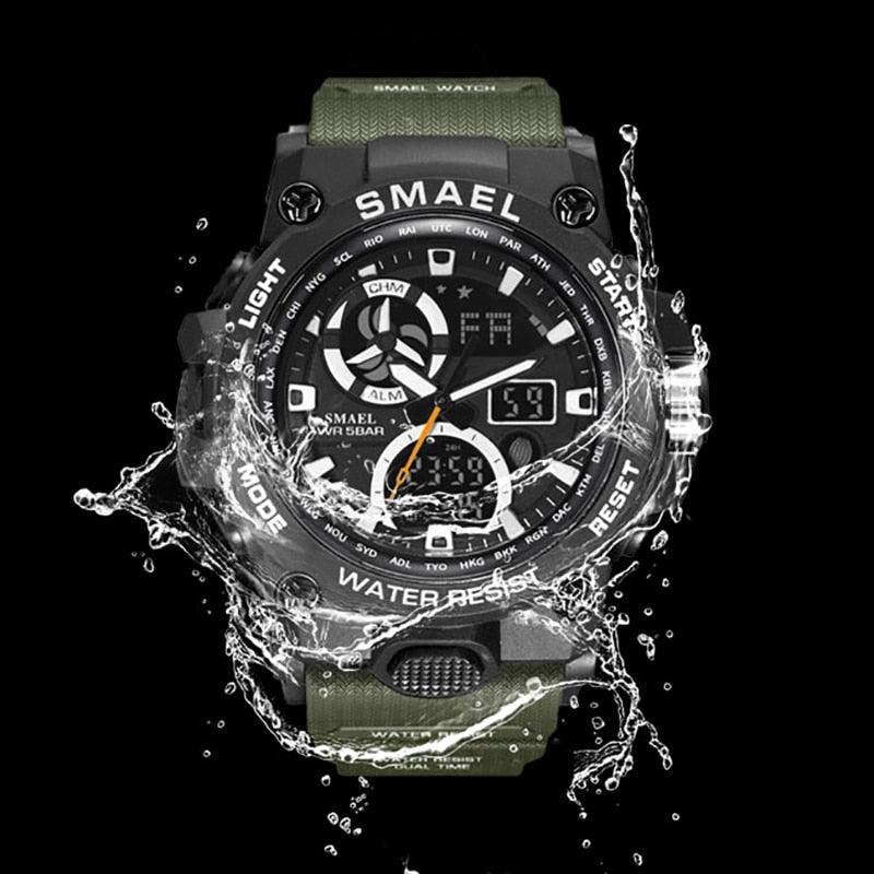 Amazing Sport Watch Men Brand - Toy Mens Watches Military Army Waterproof Wristwatches 8011 Fashion Men Watches Sport (MA9)(RW)(1U84)