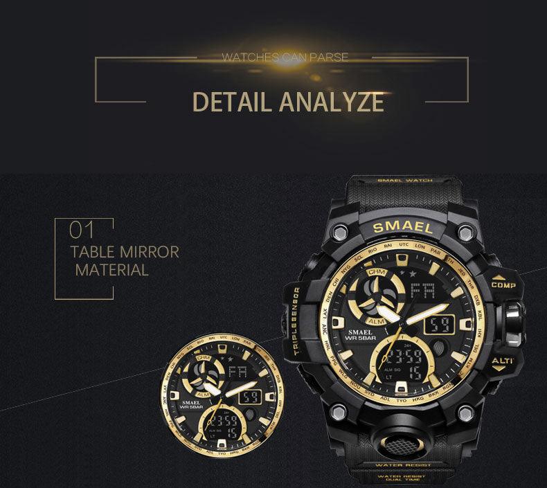 Great Army Watches Brand Digital Backlight - Relogio Masculino Watch Men Military LED Wristwatches (MA9)(RW)(1U84)