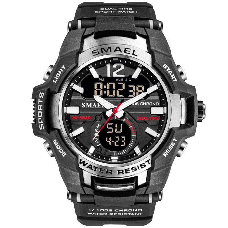 Men Watches - Sport Watch Waterproof 50M Wristwatch Relogio Masculino Militar 1805 Men's Clock (MA9)(RW)(1U84)