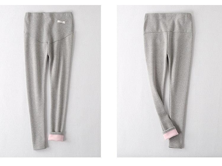 Nice Winter Velvet Pants For Pregnant Women - Maternity Leggings Warm Clothes Thickening Pregnancy Trousers (D6)(2Z7)(F6)(1U4)(7Z2) - Deals DejaVu
